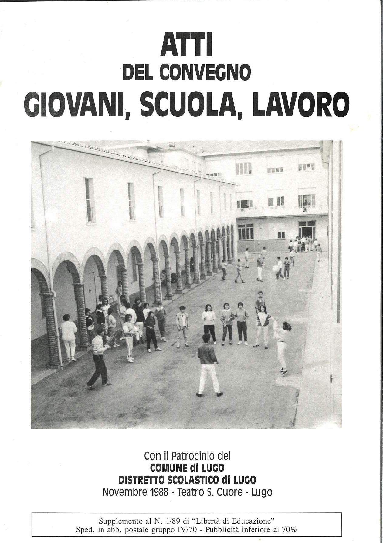 Giovani, Scuola, Lavoro